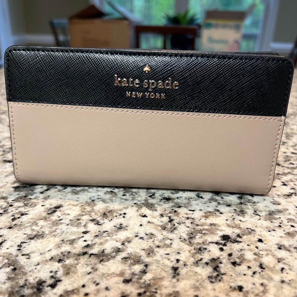 Kate Spade Slim Bifold Colorblock Staci Wallet